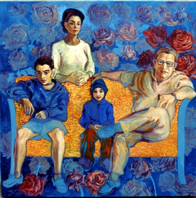 ,,Portrait of family Hopkins''