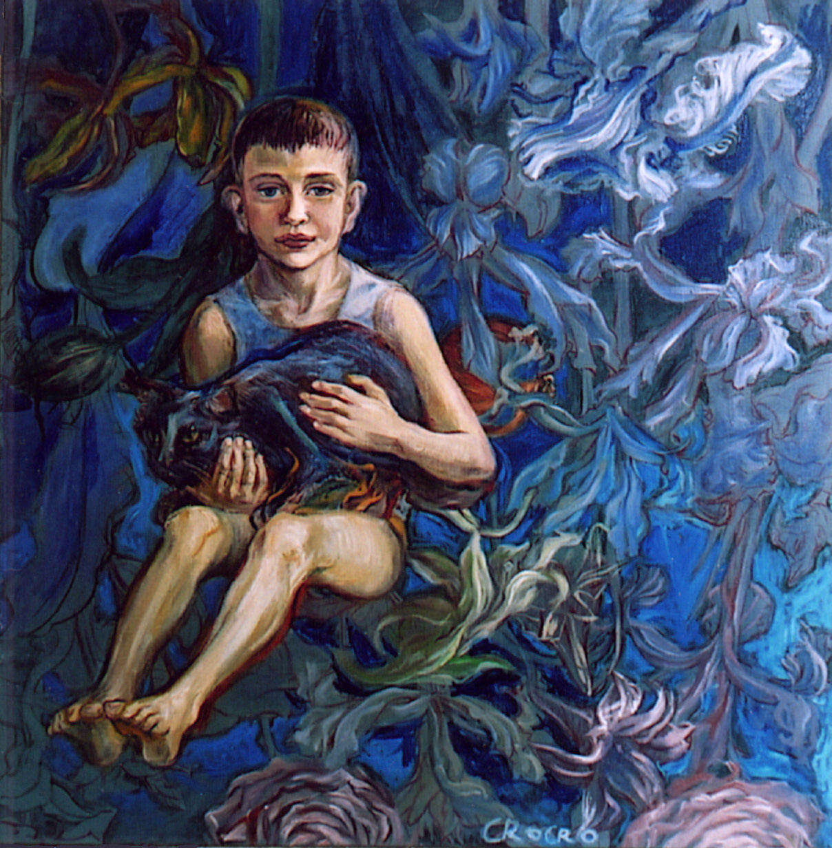 Patrick, 100 x 100 cm, in 2003, Germany